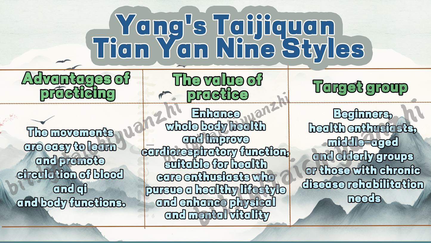 Yang-Style Tai Chi Chuan: Celestial Evolution Nine Forms